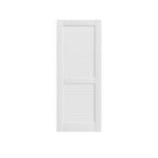 80" X 24" White Wood Slab Door