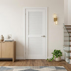 80" X 28" White Wood Slab Door