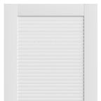 80" X 30" White Wood Slab Door