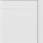 80" X 32" White Wood Slab Door