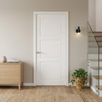 80" X 24" White Wood Slab Door