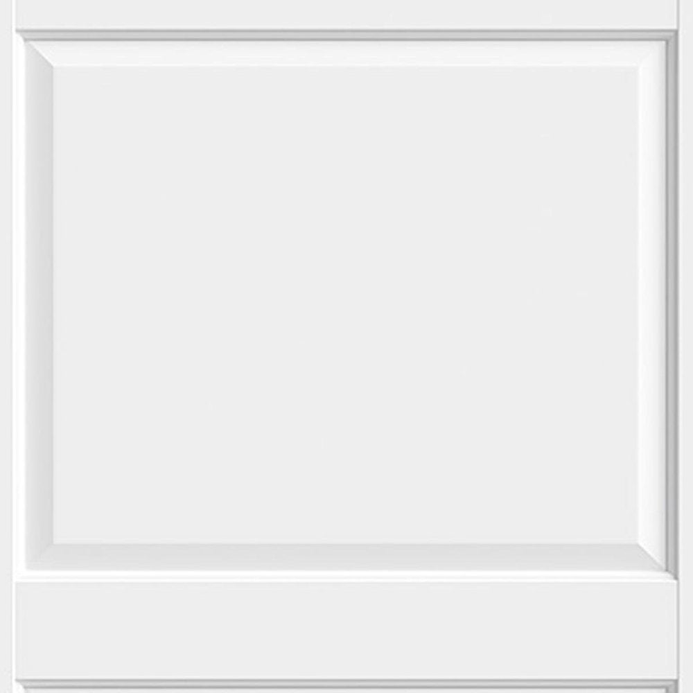 80" X 30" White Wood Slab Door
