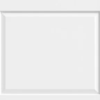 80" X 32" White Wood Slab Door