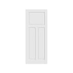 80" X 24" White Wood Slab Door