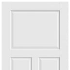80" X 28" White Wood Slab Door