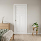 80" X 32" White Wood Slab Door