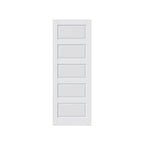80" X 24" White Wood Slab Door