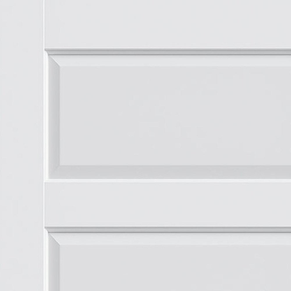 80" X 30" White Wood Slab Door