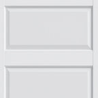 80" X 36" White Wood Slab Door