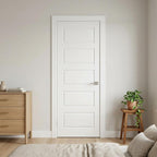 80" X 36" White Wood Slab Door