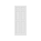 80" X 28" White Wood Slab Door