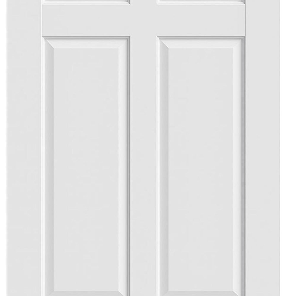 80" X 32" White Wood Slab Door