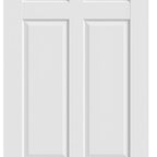 80" X 32" White Wood Slab Door