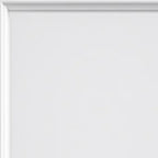80" X 24" White Glass French Doors
