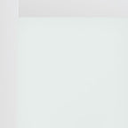 80" X 30" White Wood And Glass Slab Door