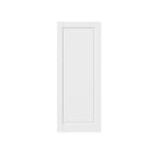 80" X 20" White Wood Slab Door