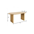 79" Walnut Solid Wood Double Pedestal Base Oval Dining Table