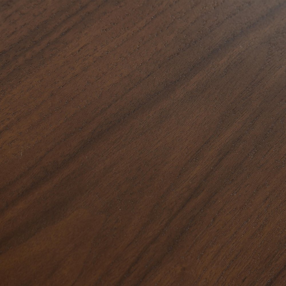 45" Walnut Solid Wood Round Top Dining Table