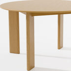 51" Walnut Solid Wood Oval Dining Table