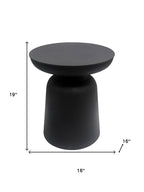 Black Iron and Metal Free Form Solid Furniture Set