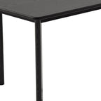 66" Brown Solid Wood Dining Table