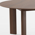 58" Black Solid Wood Round Top Dining Table