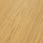 58" Black Solid Wood Round Top Dining Table
