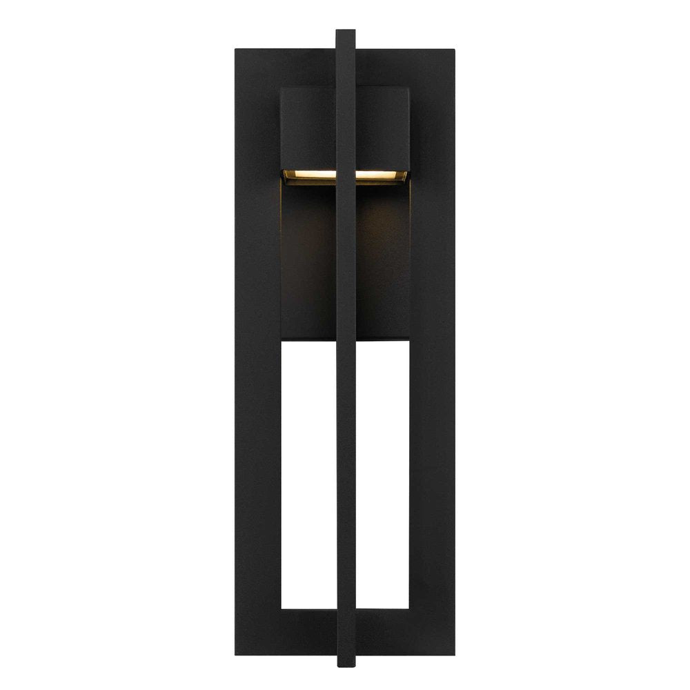 Black LED Dimmable Outdoor Hanging Light