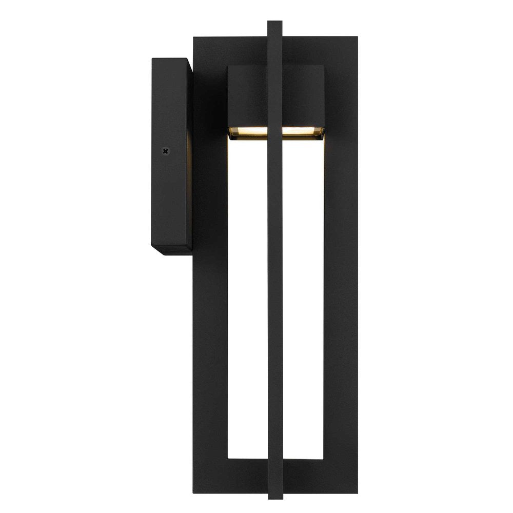 Black LED Dimmable Outdoor Hanging Light