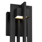 Black LED Dimmable Outdoor Hanging Light