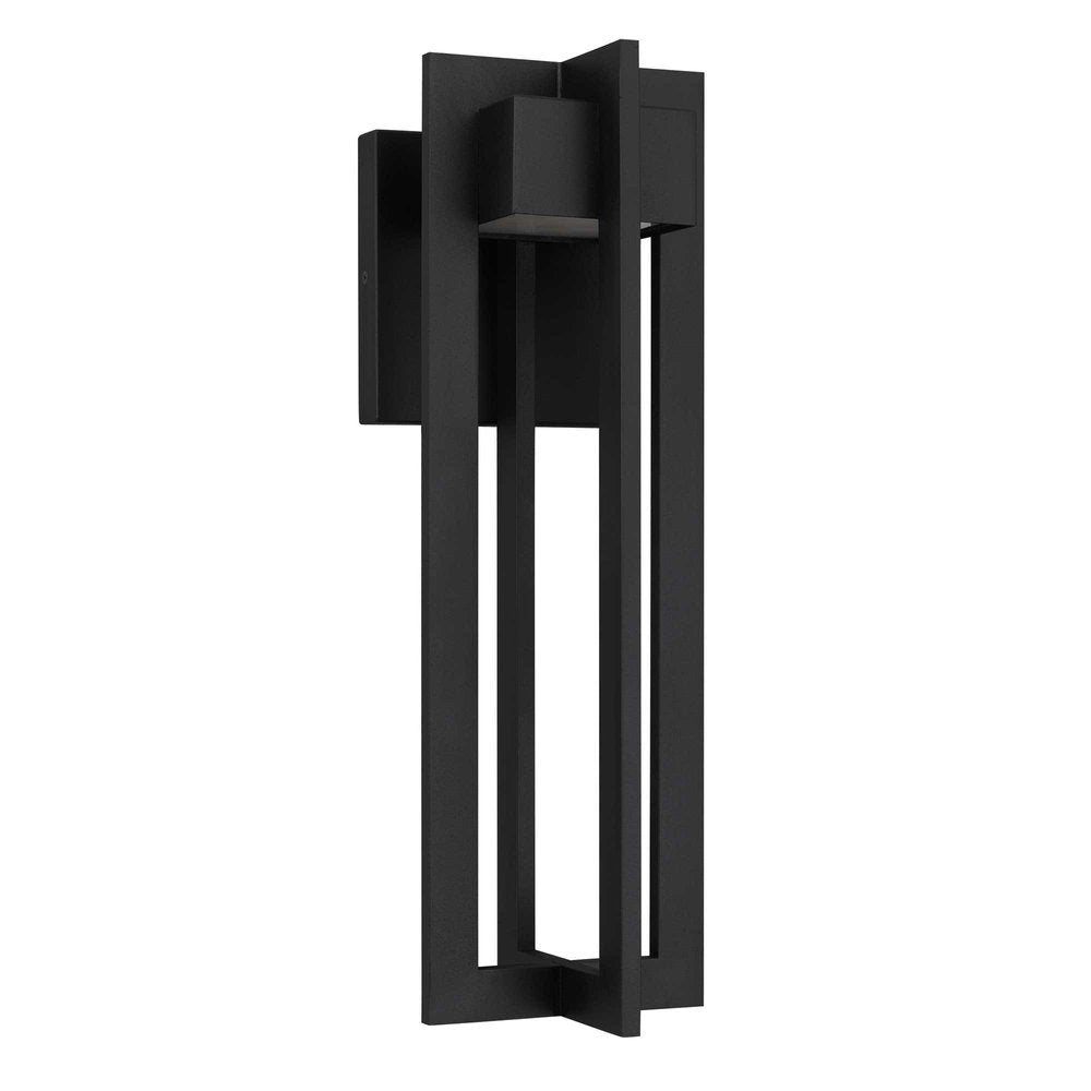 Black LED Dimmable Outdoor Hanging Light