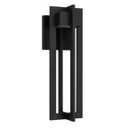 Black LED Dimmable Outdoor Hanging Light