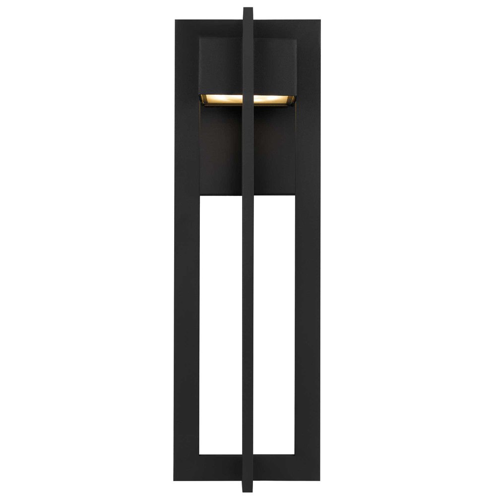 Black LED Dimmable Outdoor Hanging Light