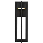 Black LED Dimmable Outdoor Hanging Light