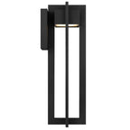 Black LED Dimmable Outdoor Hanging Light