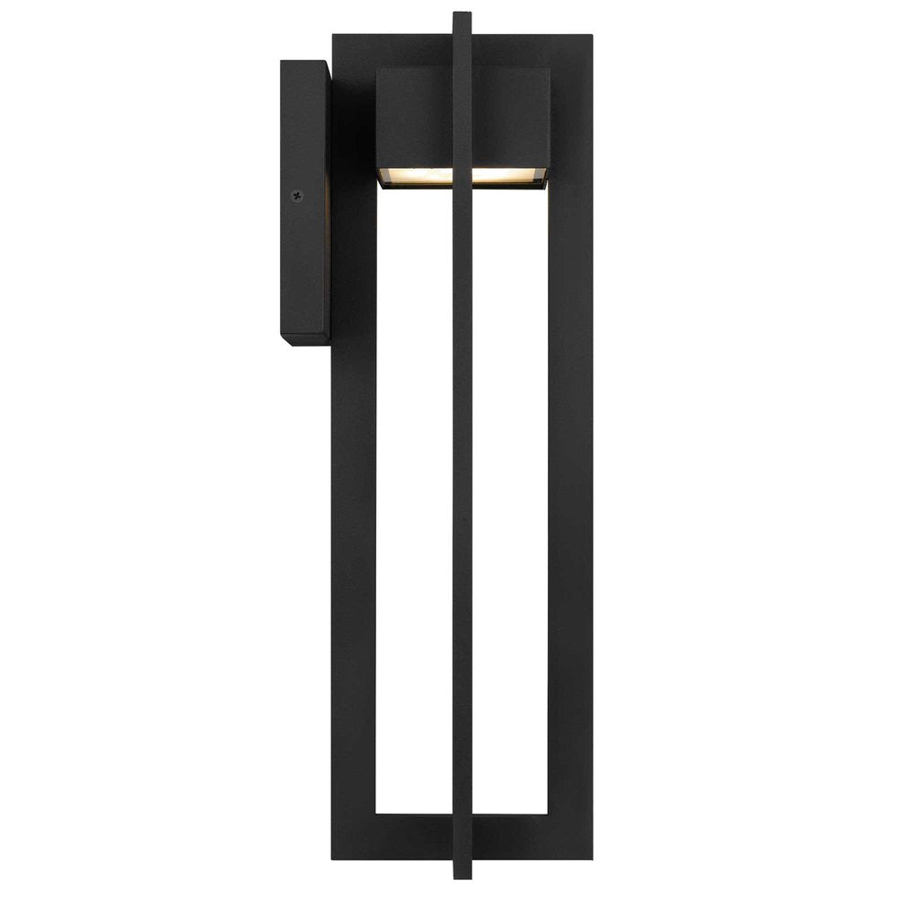 Black LED Dimmable Outdoor Hanging Light