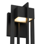 Black LED Dimmable Outdoor Hanging Light