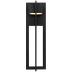 Black LED Dimmable Outdoor Hanging Light