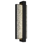 Black LED Dimmable Outdoor Hanging Light