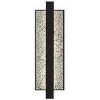 Black LED Dimmable Outdoor Hanging Light