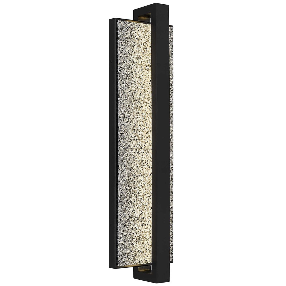 Black LED Dimmable Outdoor Hanging Light
