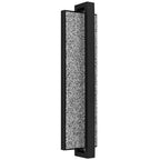 Black LED Dimmable Outdoor Hanging Light