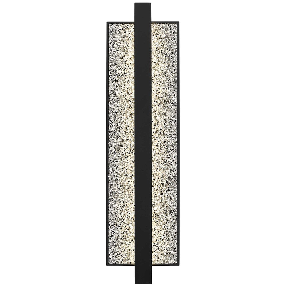 Black LED Dimmable Outdoor Hanging Light