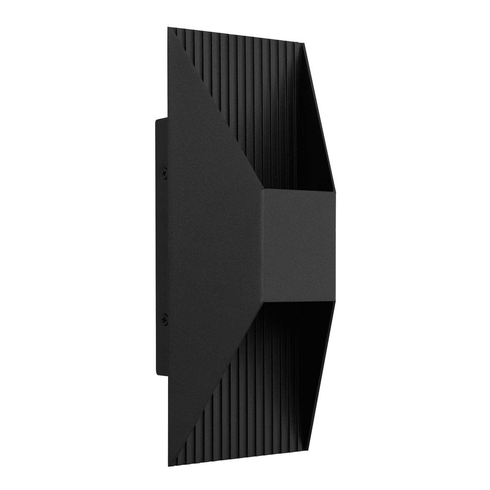 Black LED Dimmable Outdoor Hanging Light