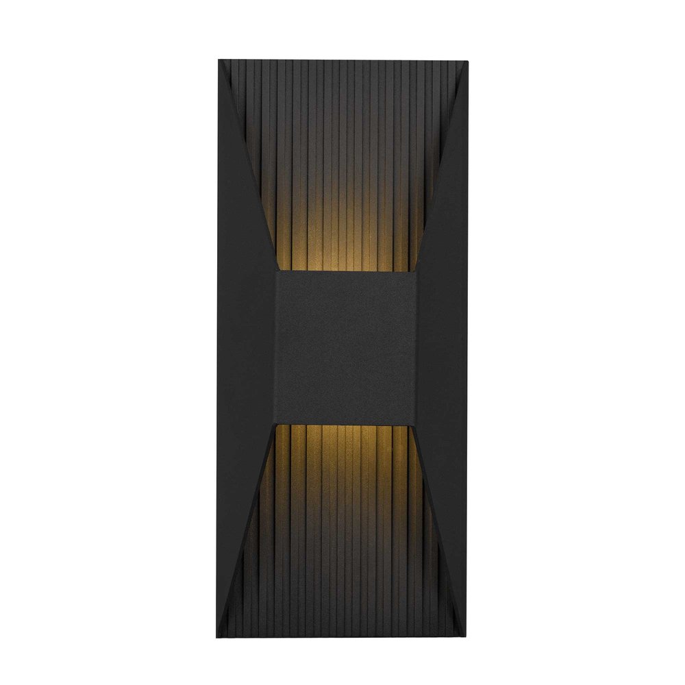 Black LED Dimmable Outdoor Hanging Light