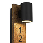 Black LED Dimmable Outdoor Hanging Light