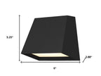 Black LED Dimmable Outdoor Hanging Light