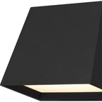 Black LED Dimmable Outdoor Hanging Light