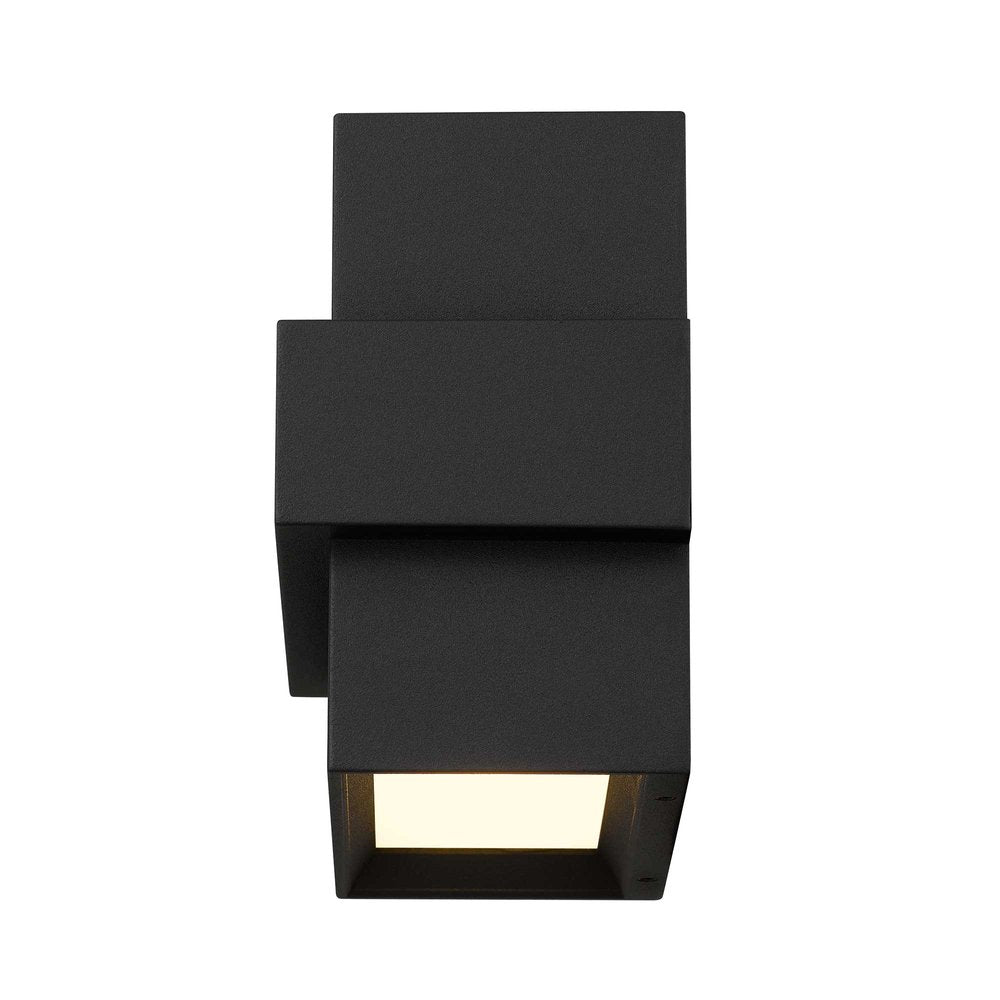 Black LED Dimmable Outdoor Hanging Light