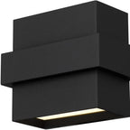 Black LED Dimmable Outdoor Hanging Light